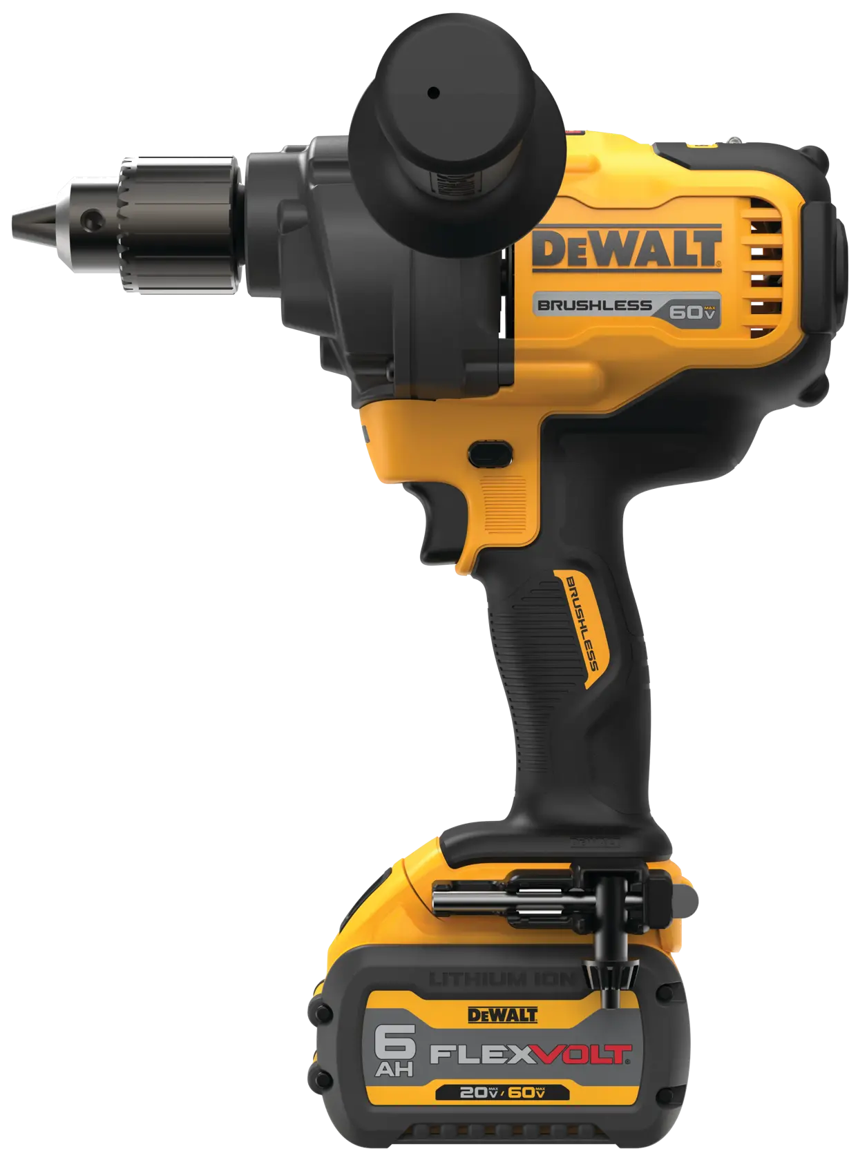 Profile of Mixer/Drill with E-Clutch® System with battery