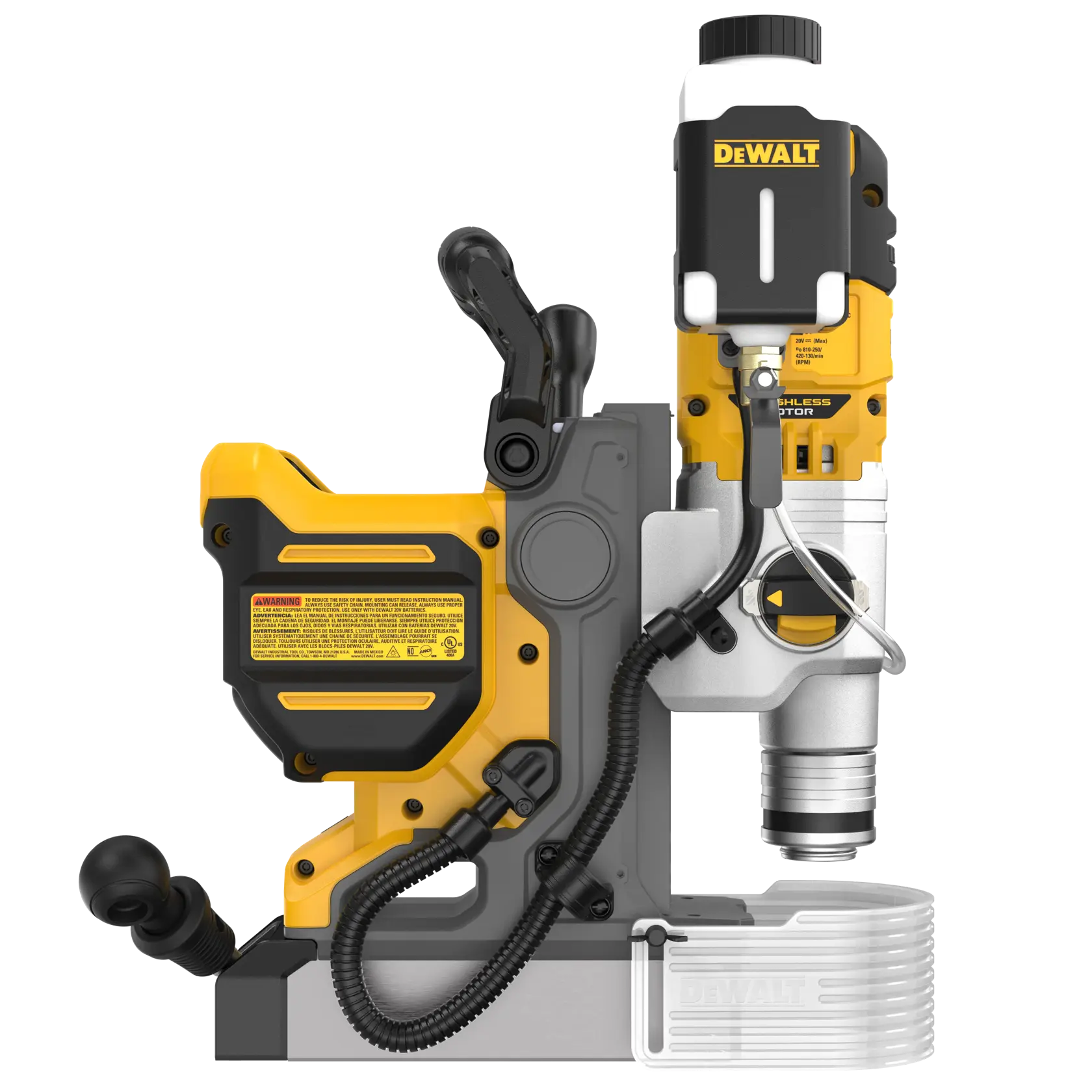 DEWALT® 20V MAX* XR® 2-in. Cordless Brushless Magnetic Drill Press (Tool Only) thumbnail 4