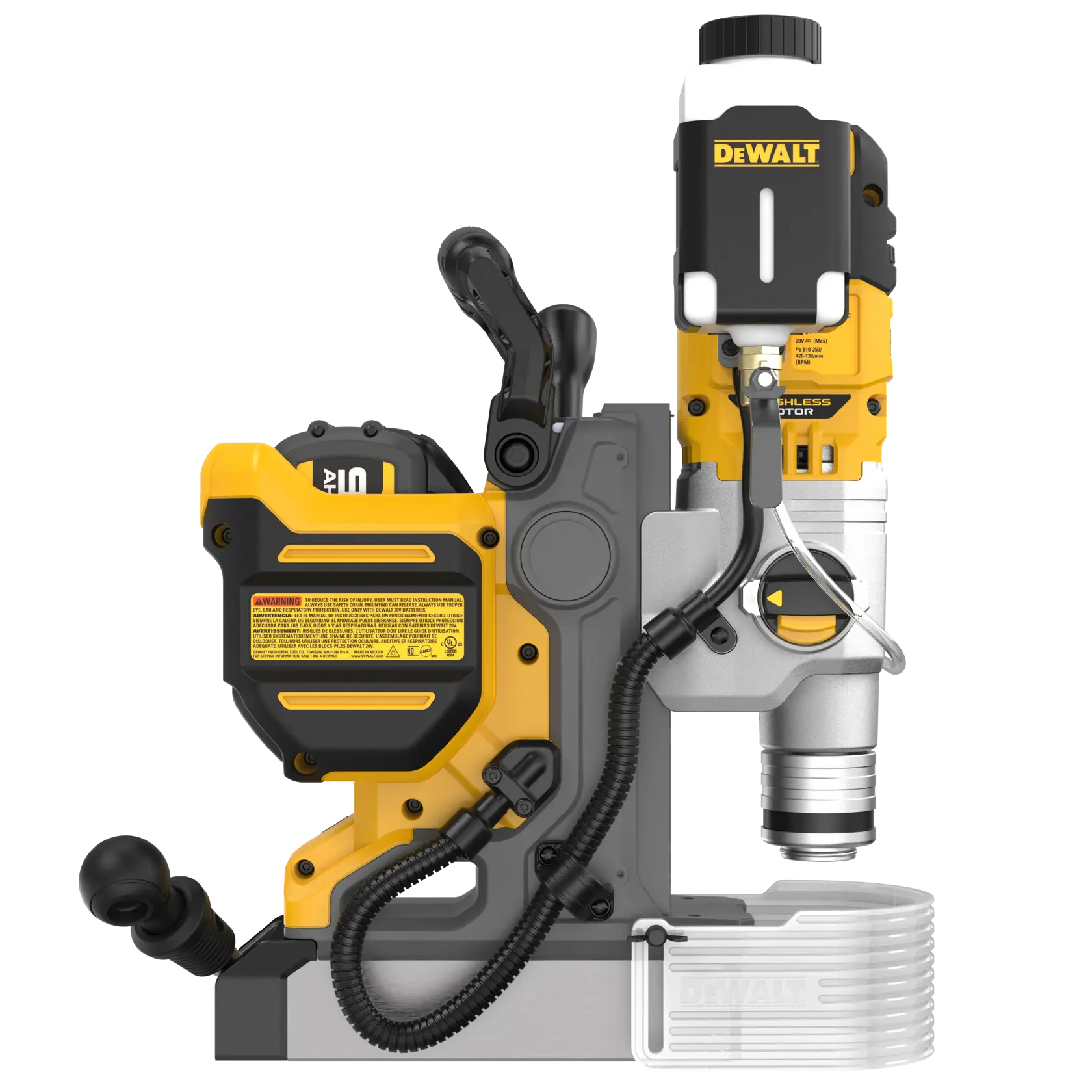 DEWALT® 20V MAX* XR® 2-in. Cordless Brushless Magnetic Drill Press Kit thumbnail 4