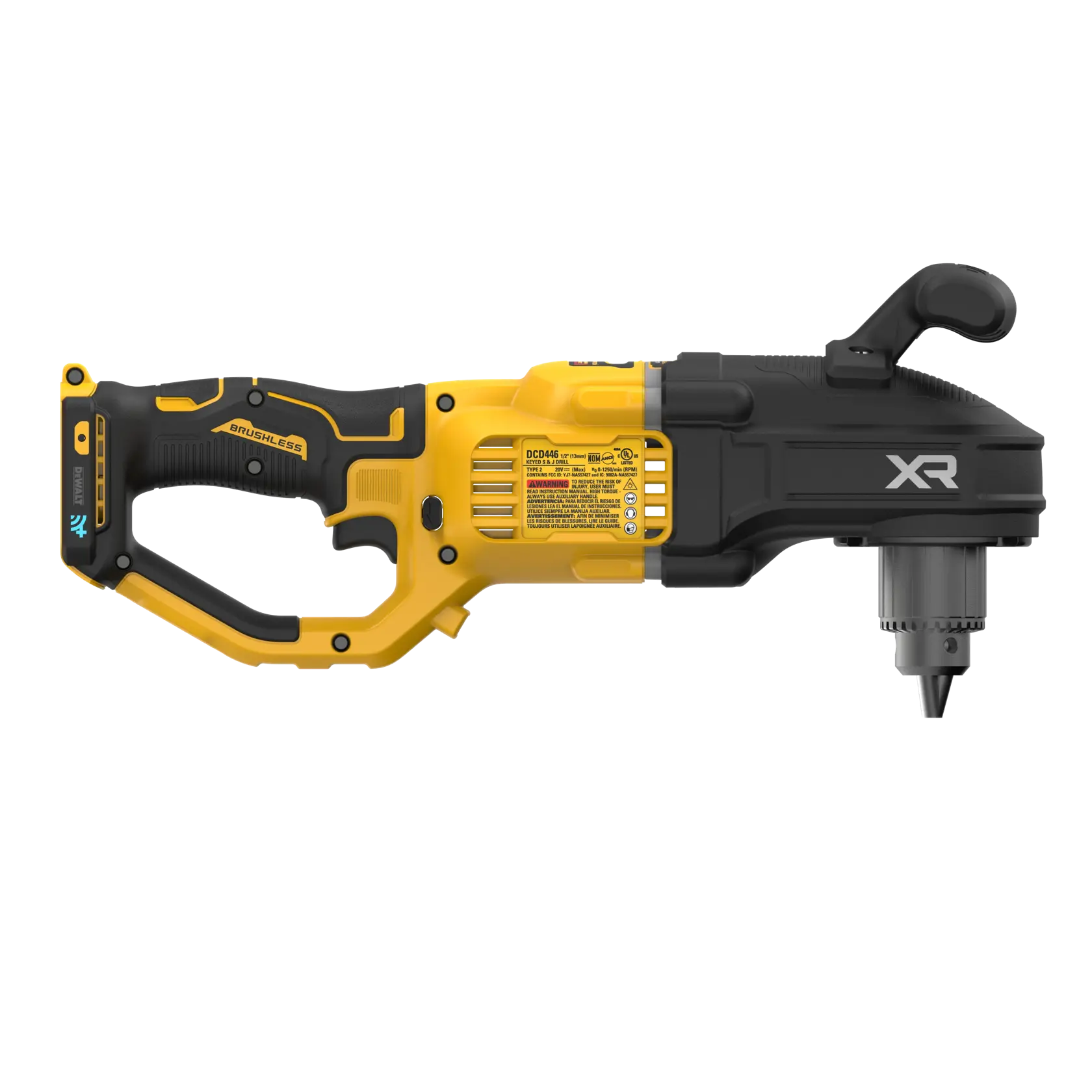 DEWALT® 20V MAX* XR® Brushless Cordless 1/2-in. Compact Stud & Joist Drill (Tool Only) thumbnail 4