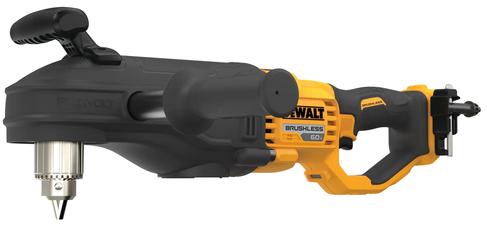 Profile of In line stud and joist drill with  E-clutch System.rnrn