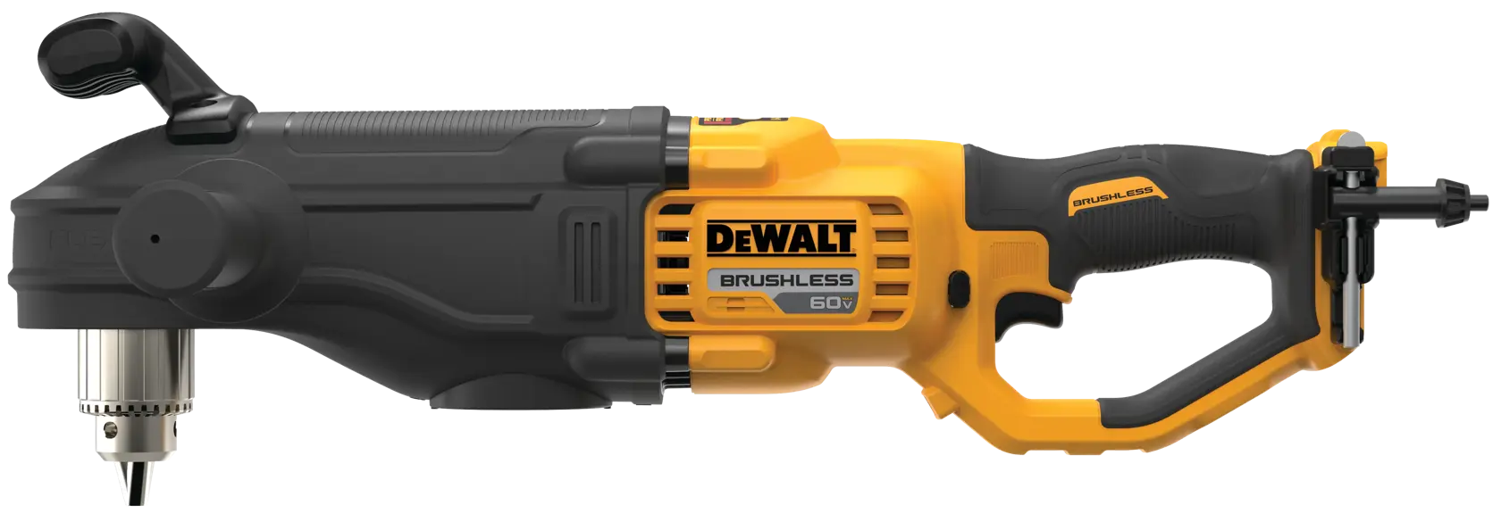 In line stud and joist drill with  E-clutch System.rnrn