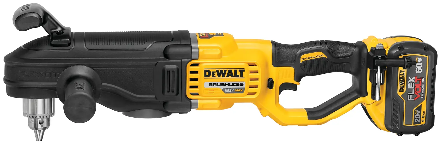 DEWALT® 60V MAX* In-Line Stud and Joist Drill with E-CLUTCH® System Kit