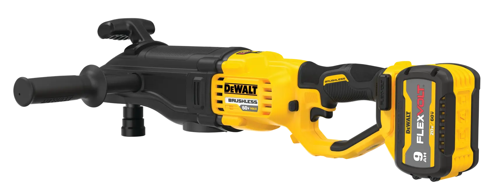 DEWALT® FLEXVOLT 60V MAX* Brushless Cordless 7/16-in. (11mm) Quick-Change Stud and Joist Drill with E-Clutch System, (2) 9.0 Ah Batteries and Charger thumbnail 5