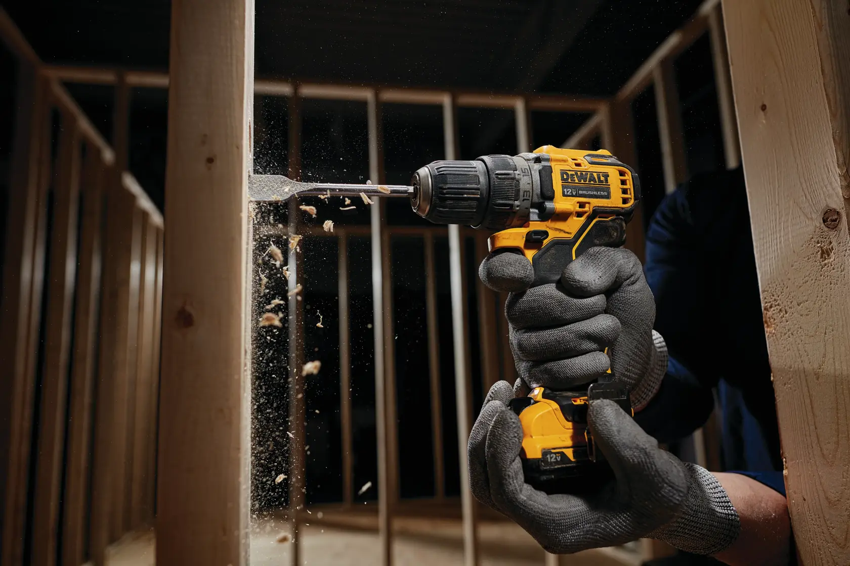 DEWALT® 12V MAX* XTREME Cordless Brushless 3/8 in Drill Driver Kit (2) Lithium Ion Batteries with Charger