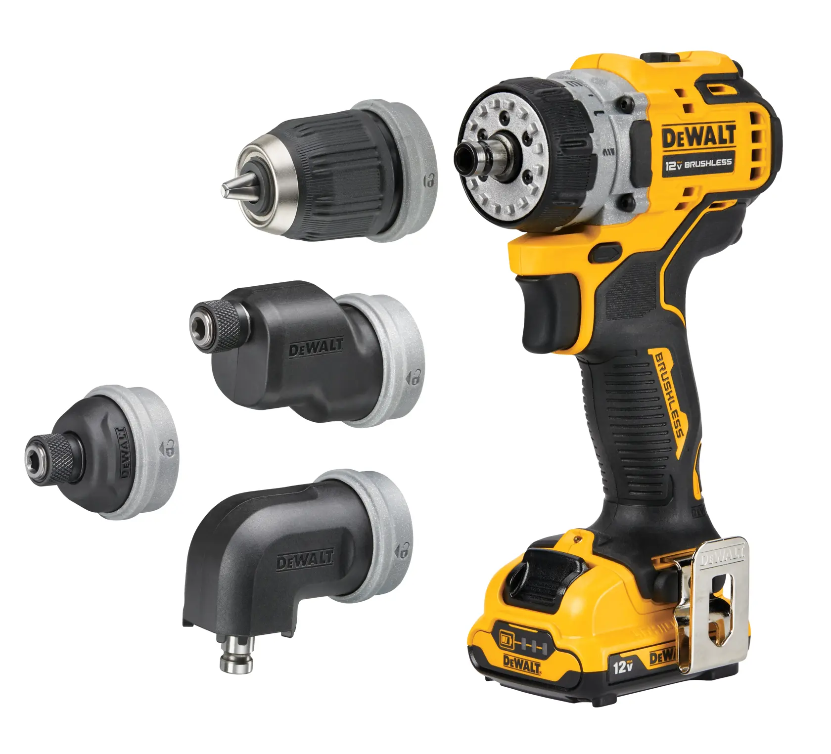 DEWALT® XTREME™ 12V MAX* Brushless Cordless 5-in-1 Drill/Driver Kit thumbnail 5