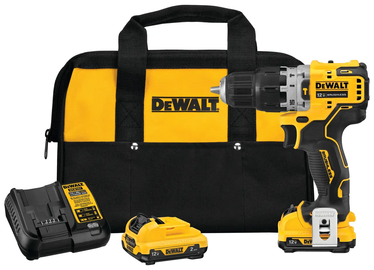 12V MAX Brushless Cordless 3/8-in Hammer Drill Kit