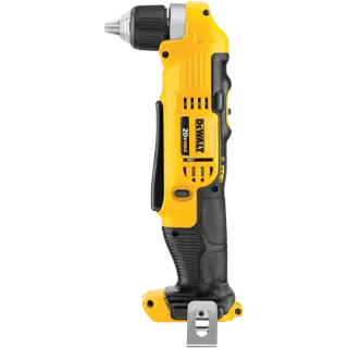 Profile of Lithium Ion three eighths of an inch Right Angle drill driver .