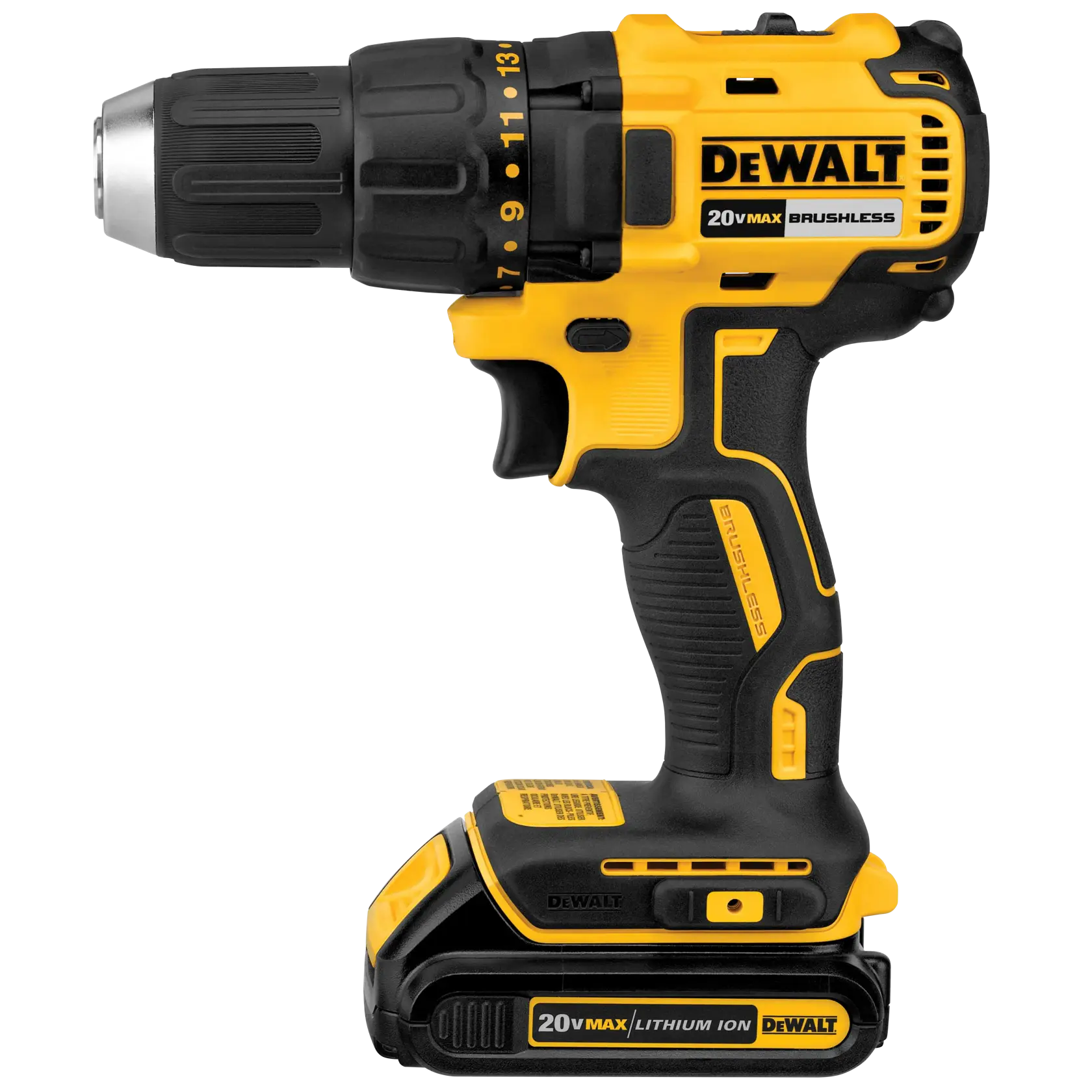 DEWALT 20V MAX* Brushless Cordless Compact Drill/Driver Kit