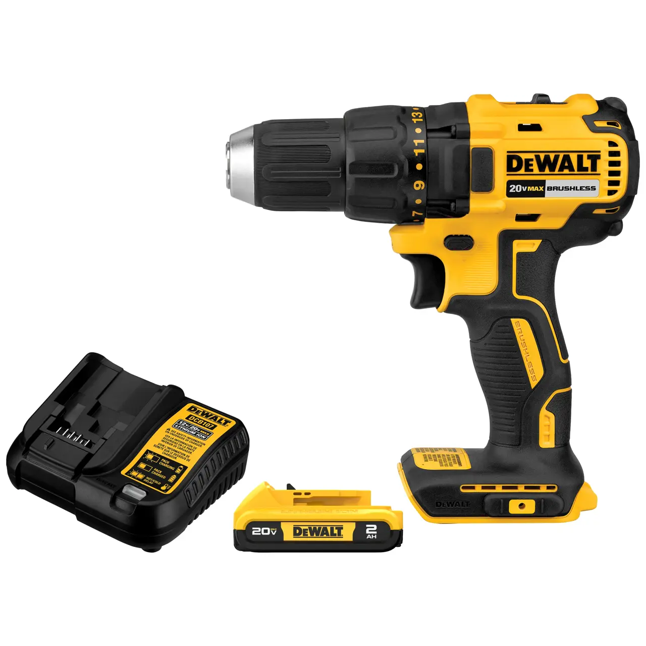 20V MAX Compact Brushless Drill/Driver Kit