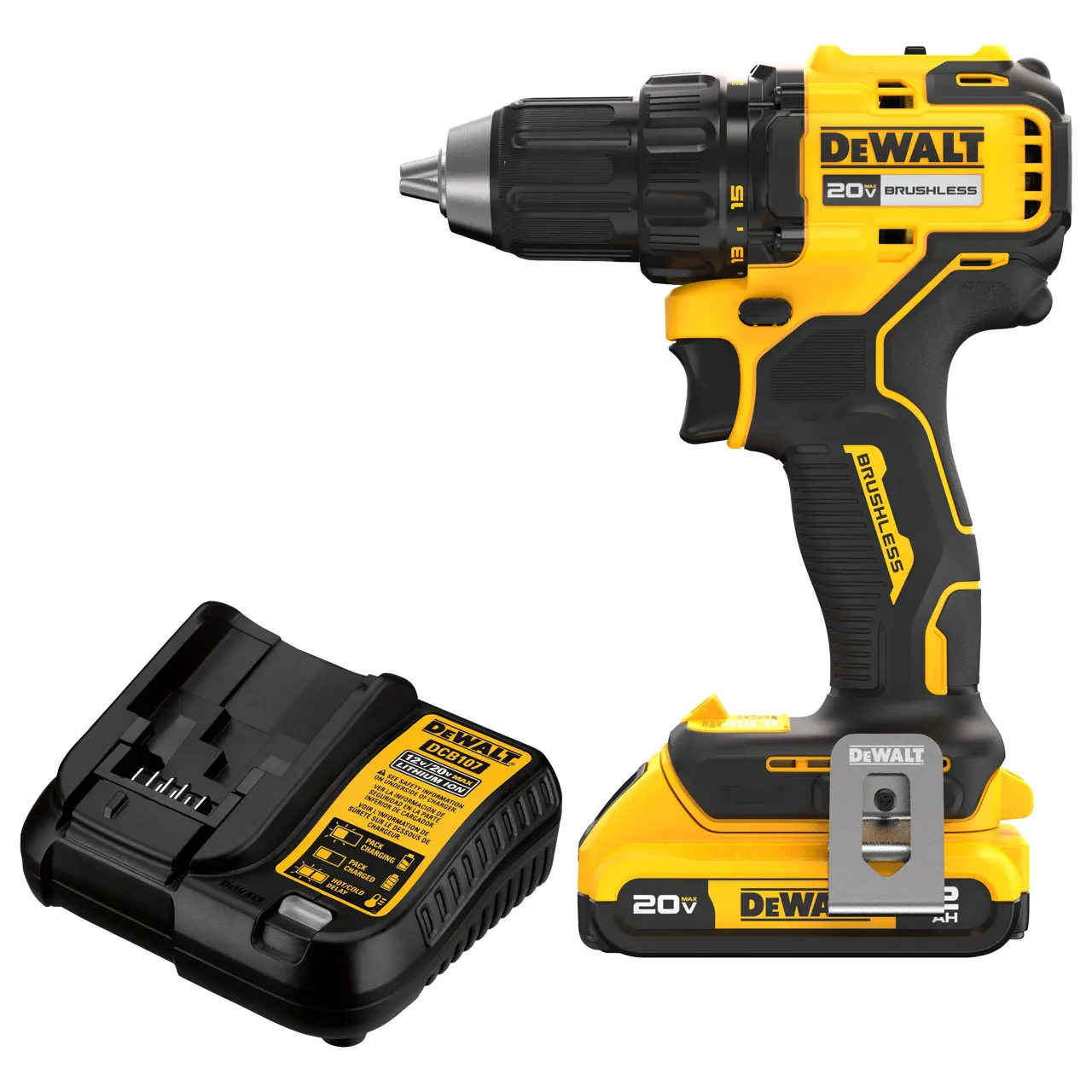 20V MAX Brushless 1/2-in Drill/Driver Kit
