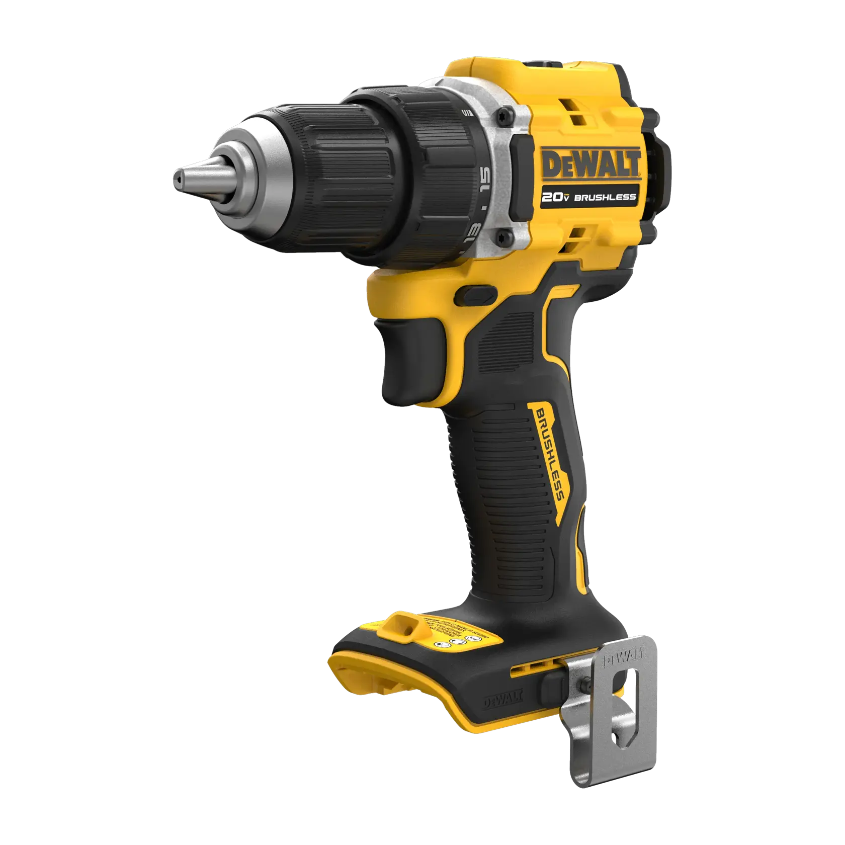 ATOMIC COMPACT SERIES(™) 20V MAX 1/2 in. Drill/Driver back view angled (bare tool)