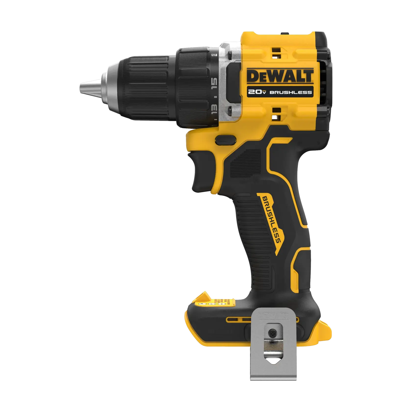 ATOMIC COMPACT SERIES(™) 20V MAX 1/2 in. Drill/Driver front side view (bare tool)