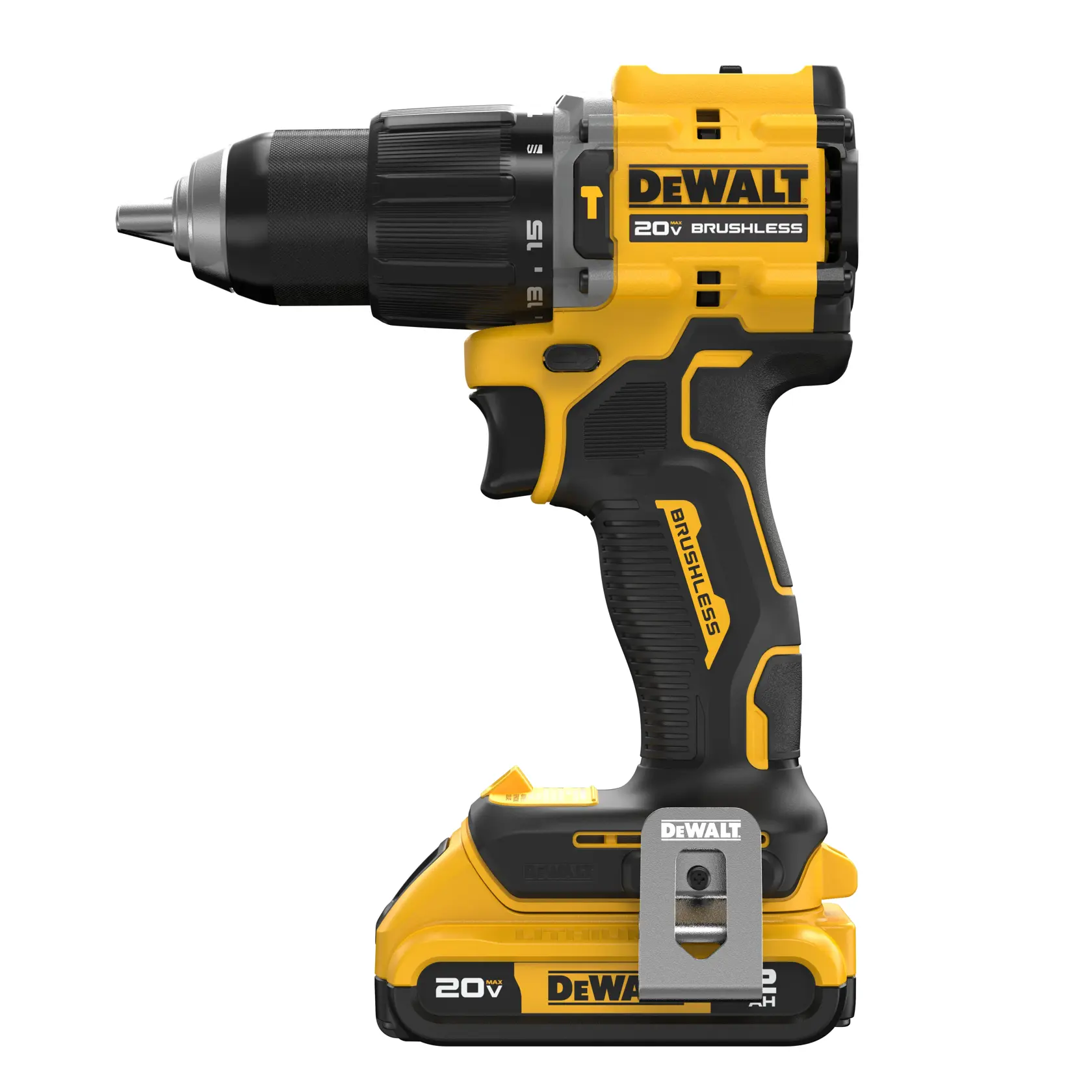 DEWALT® ATOMIC COMPACT SERIES™ 20V MAX* Brushless Cordless 1/2-in. Hammer Drill Kit