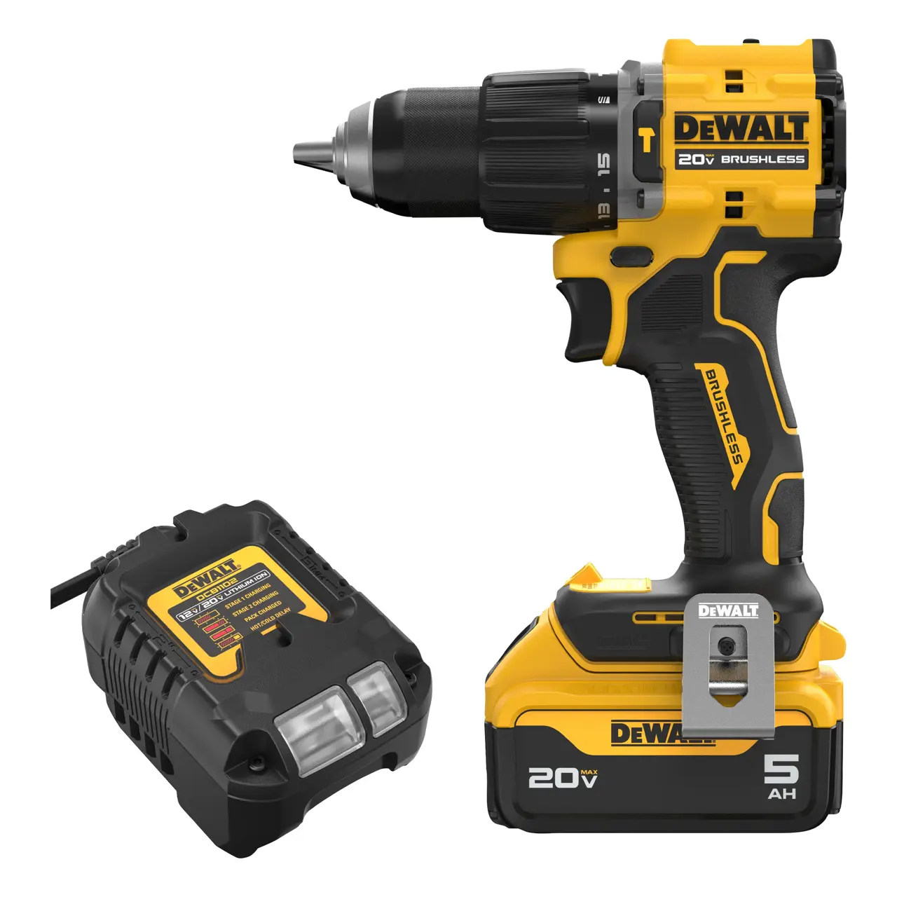 ATOMIC 20V MAX Brushless 1/2in. Hammer Drill Kit