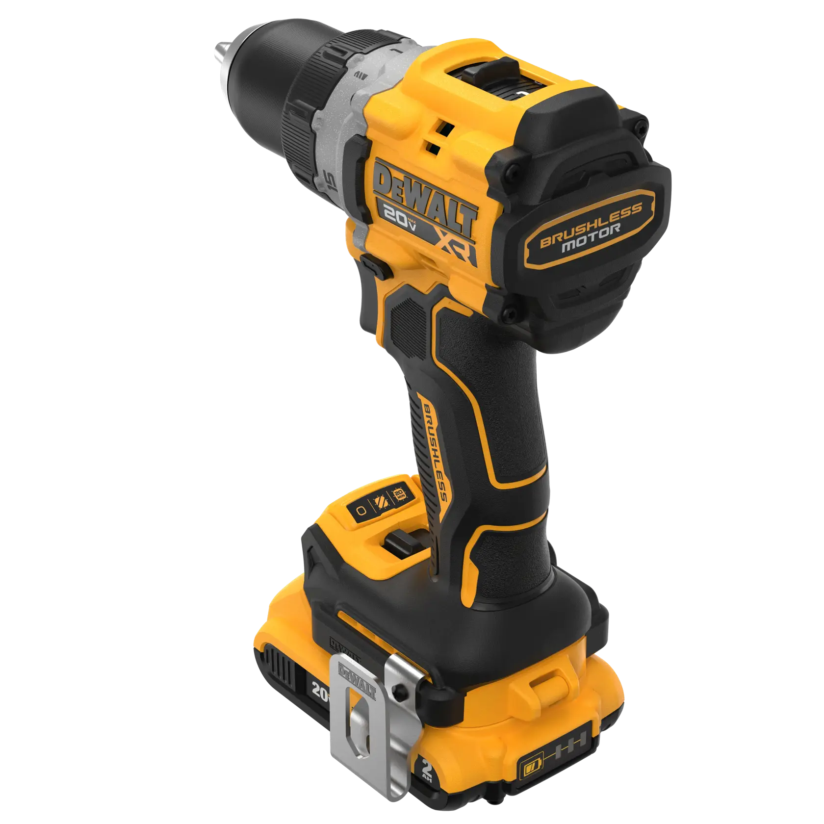 DEWALT® 20V MAX* XTREME™ Cordless Brushless 1/2 in Drill Driver Kit (2) Lithium Ion Batteries with Charger thumbnail 5