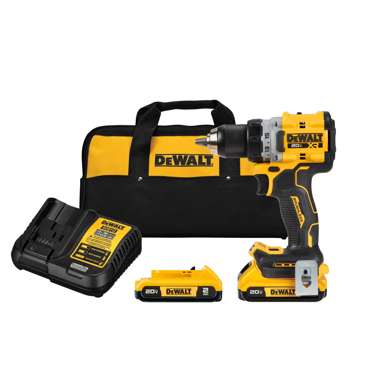 20V MAX XR Brushless Cordless 1/2-in Drill/Driver Kit