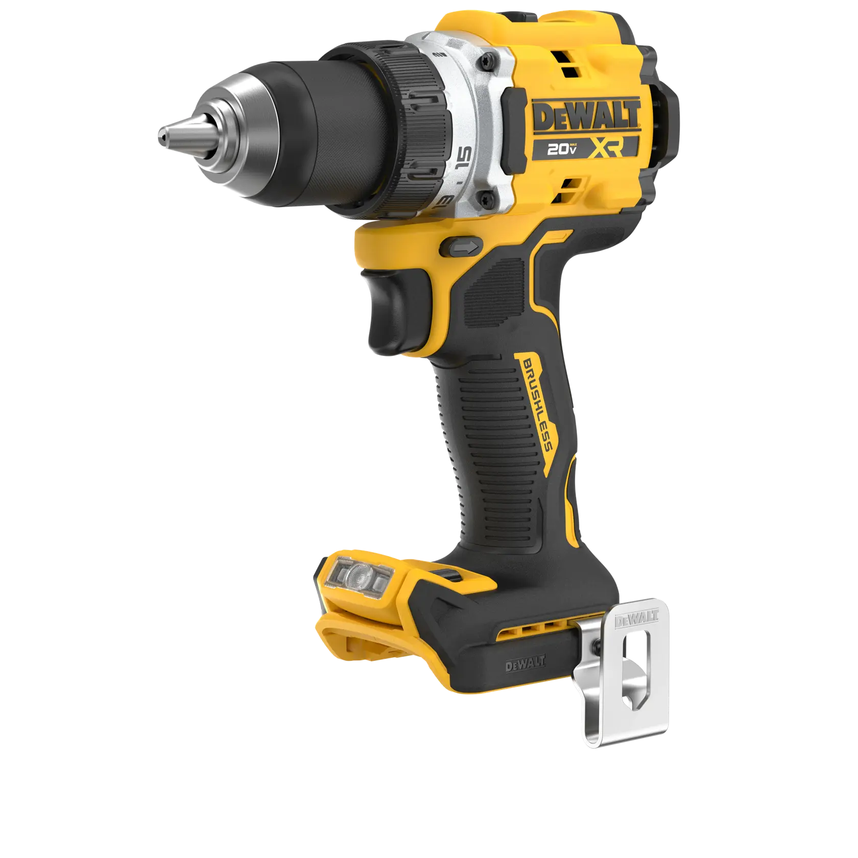 DEWALT 20V MAX* XR® Brushless Cordless 1/2 in. Drill/Driver (Tool Only)