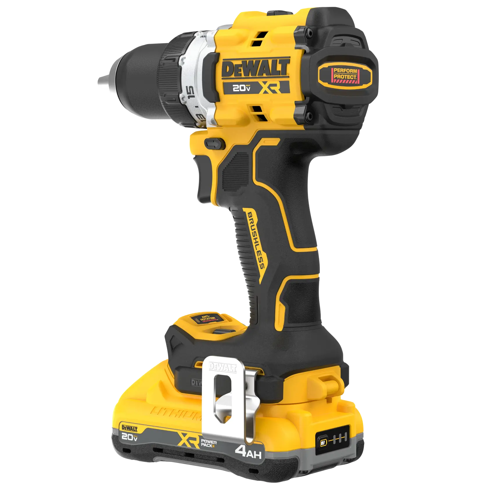 DEWALT® 20V MAX* XR® Brushless Cordless 1/2-in. Drill/Driver Kit thumbnail 5