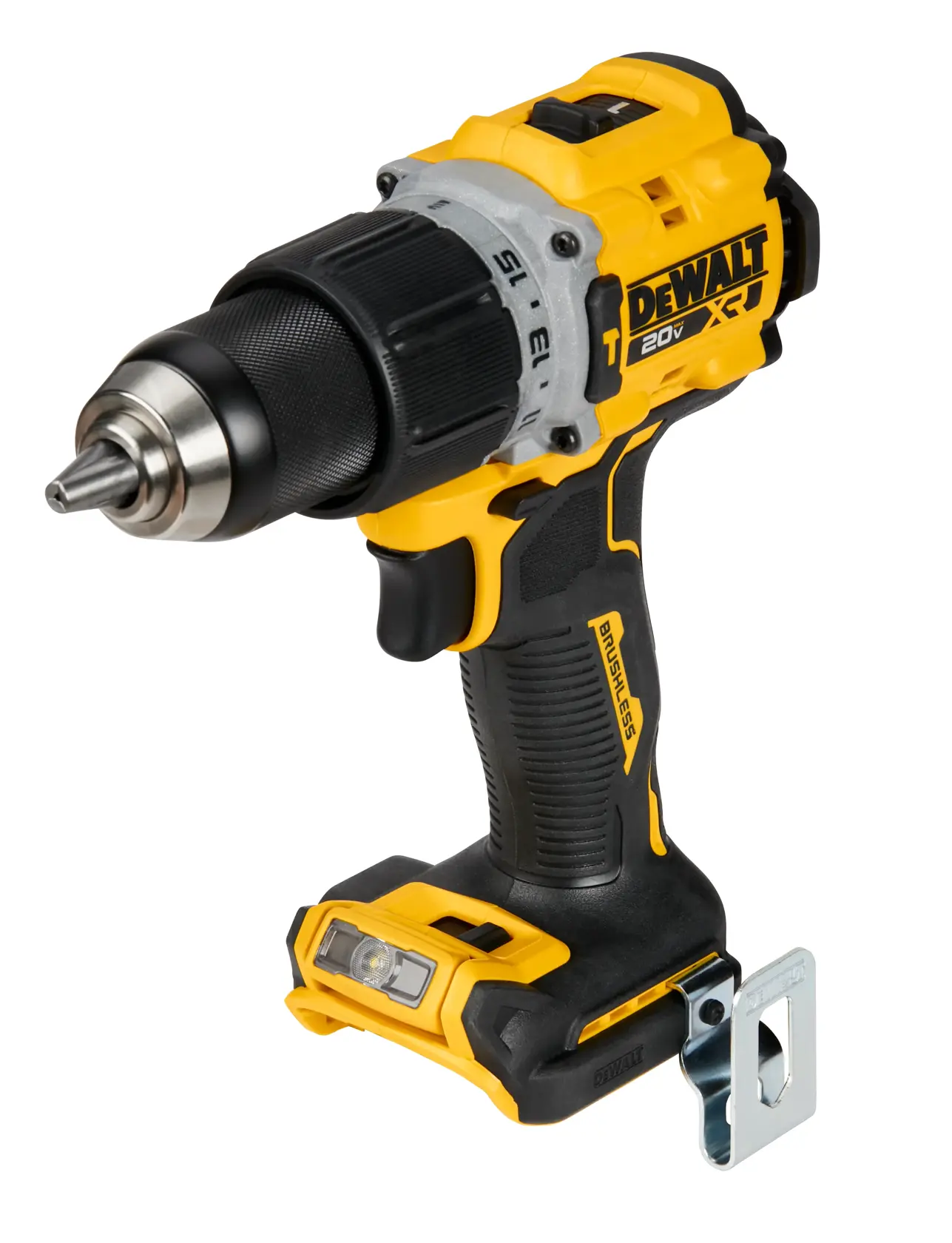 DEWALT® 20V MAX* XR® Brushless Cordless 1/2-in. Hammer Drill/Driver (Tool Only)