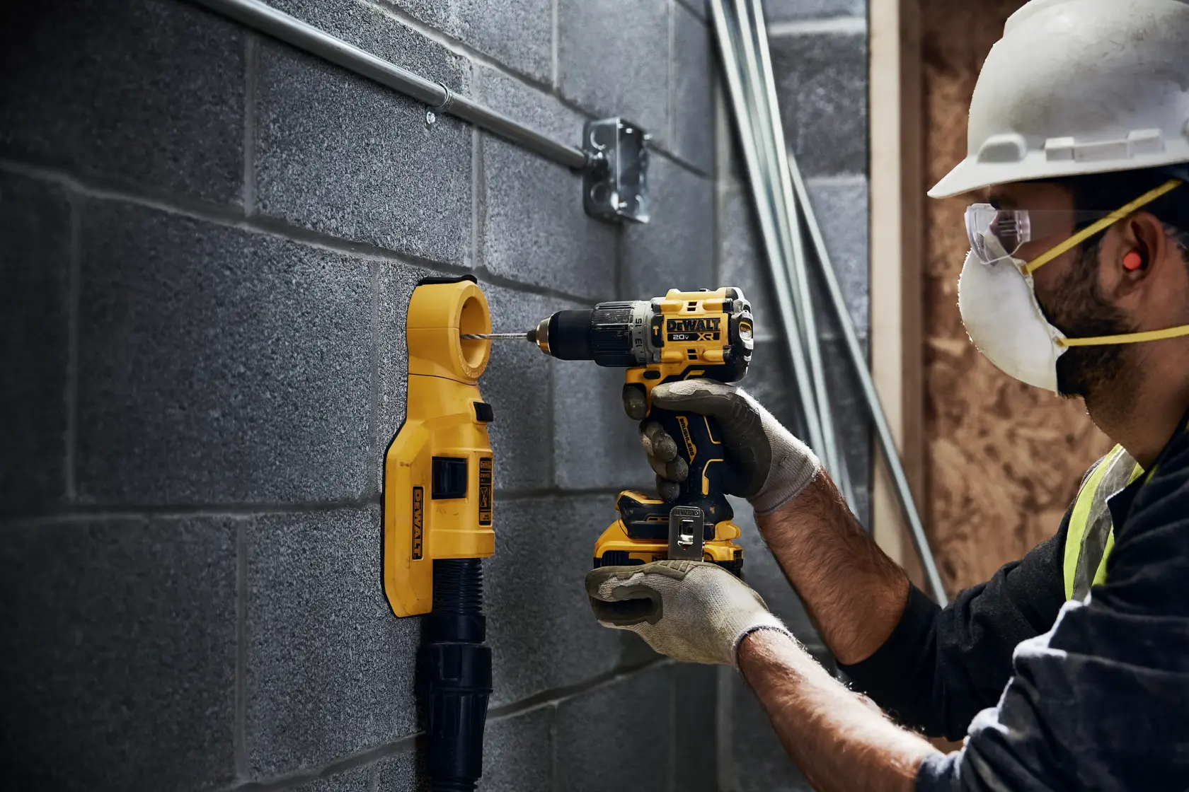 DEWALT® 20V MAX* XR® Brushless Cordless 1/2-in. Hammer Drill/Driver (Tool Only)