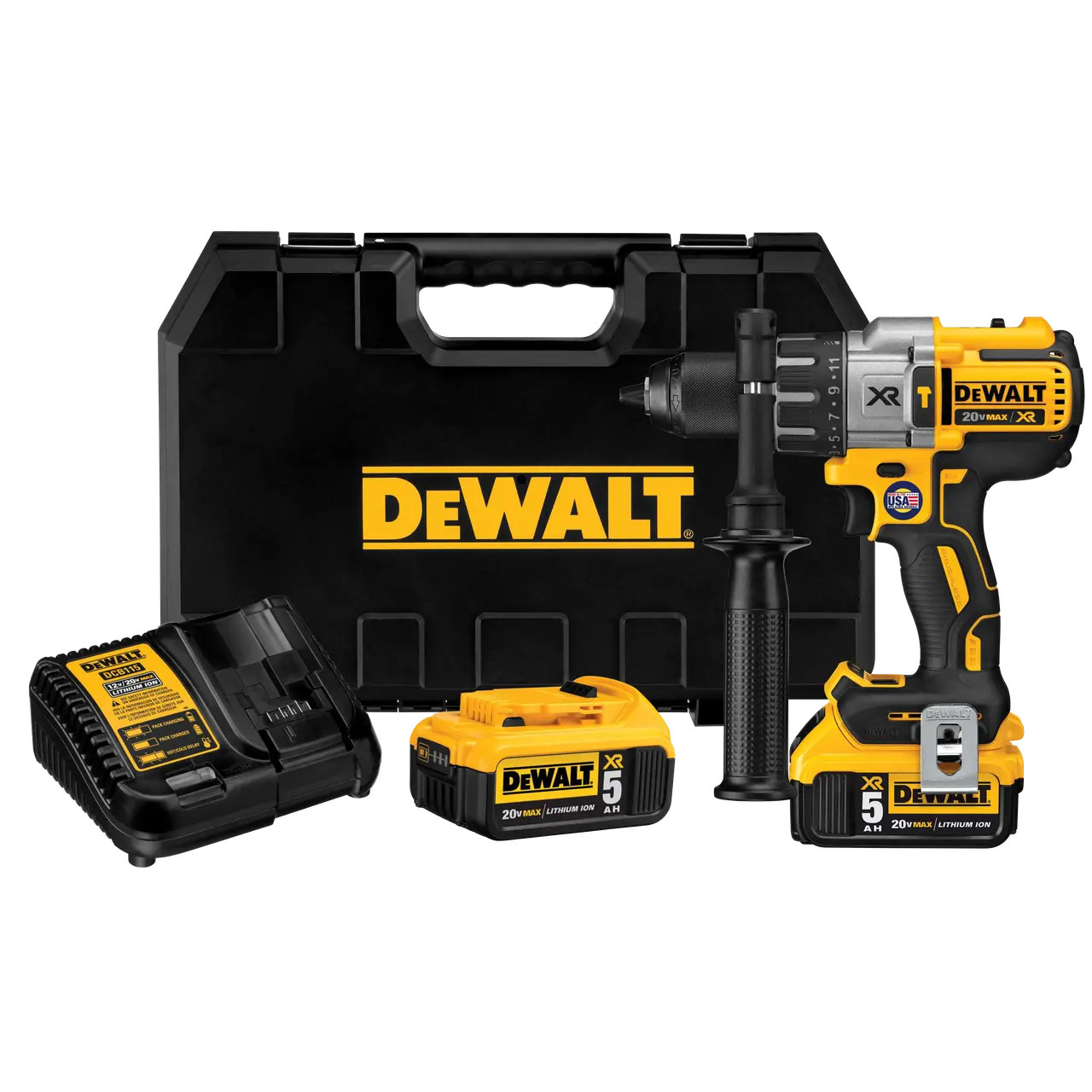 20V MAX XR 1/2-in 3-Speed Brushless Hammer Drill/Driver Kit