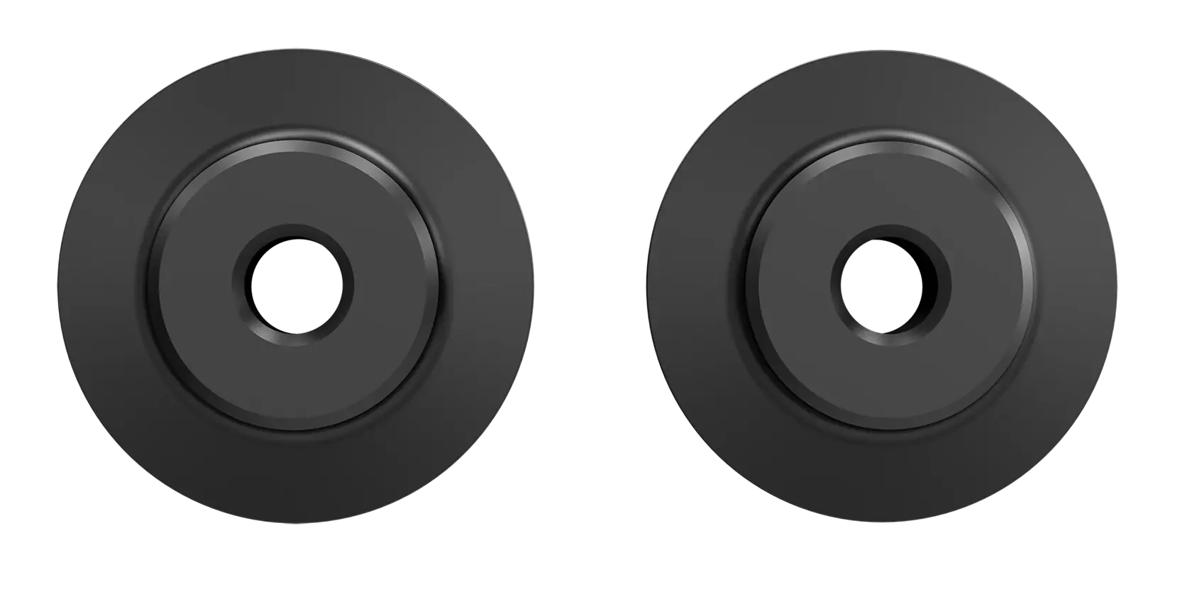 DEWALT 20V MAX XR 1-1/4“ Copper Tubing Cutter replacement blades on white background.