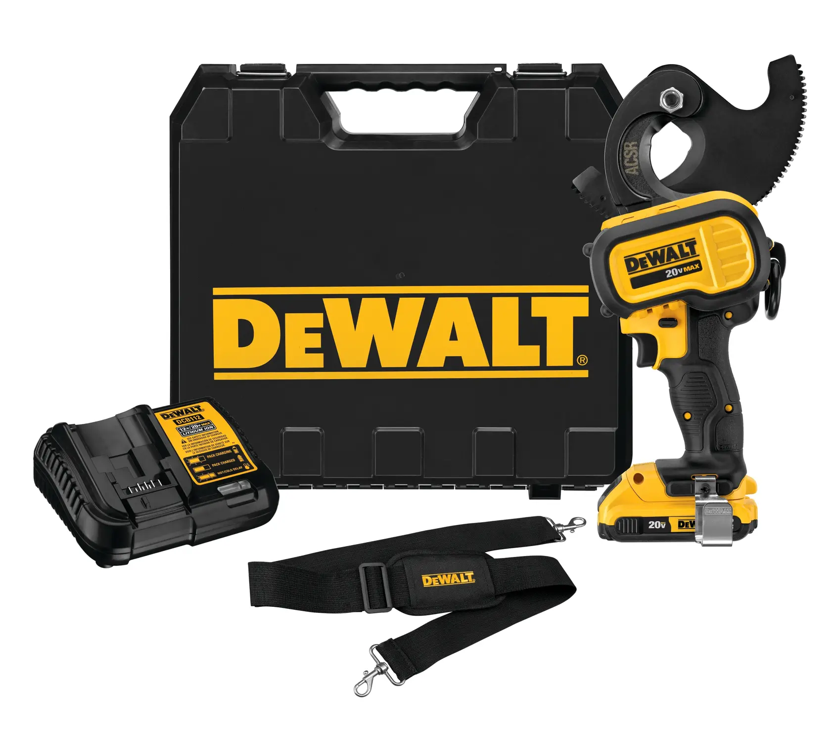 DEWALT® 20V MAX* Cordless ACSR Cable Cutting Tool Kit