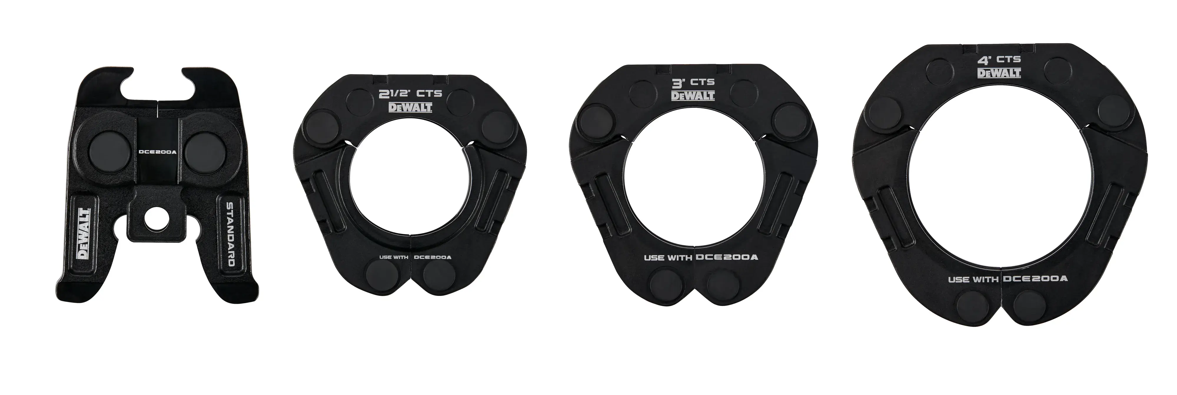 DEWALT® 2-1/2-in. to 4-in. Standard CTS Press Rings and Actuator Kit