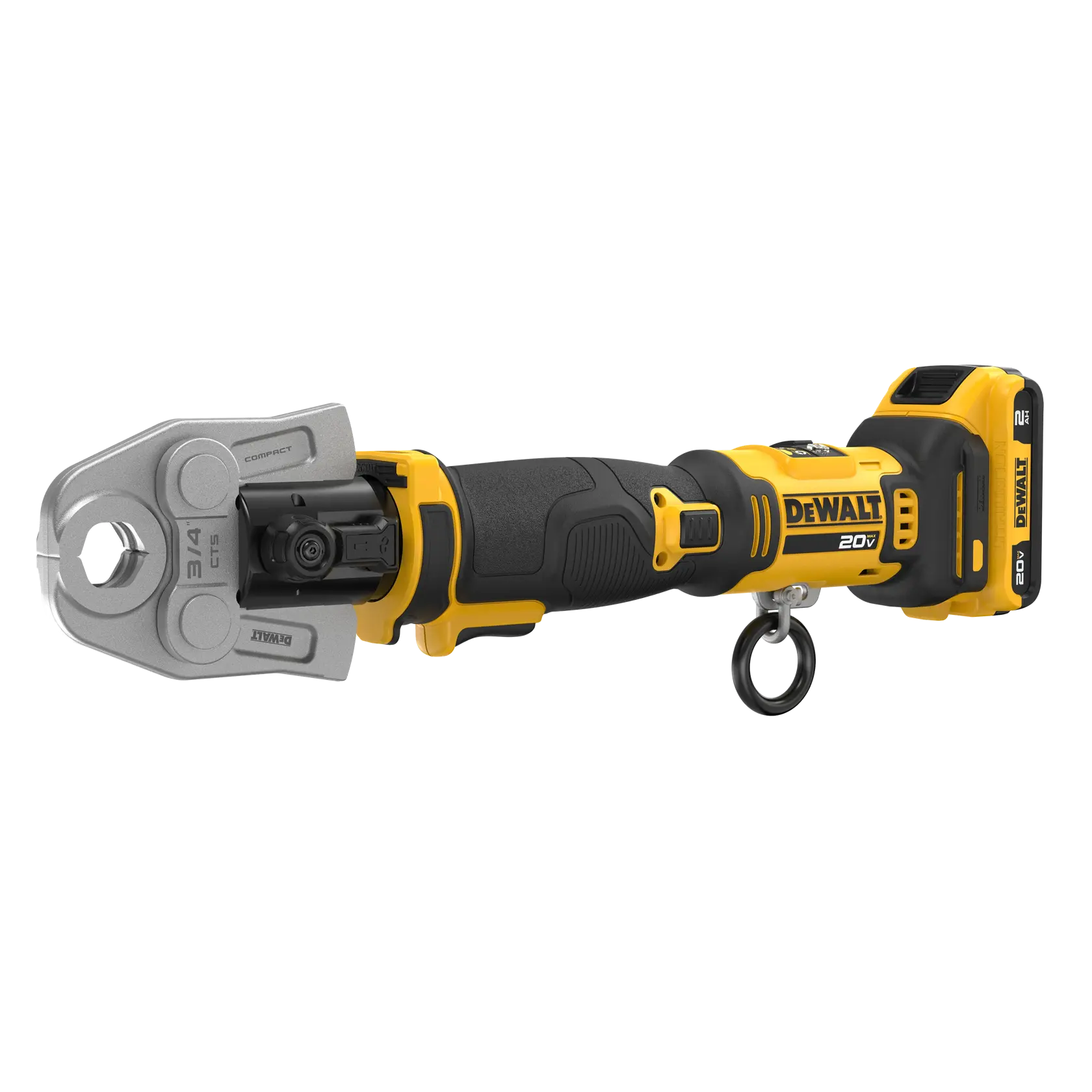 DEWALT® 20V MAX* Compact Press Tool Kit with CTS Jaws