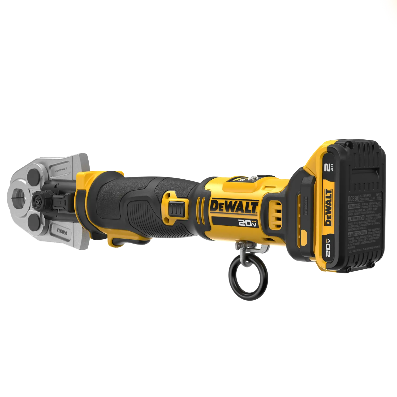DEWALT® 20V MAX* Compact Press Tool Kit with CTS Jaws thumbnail 5