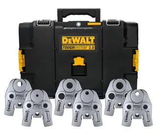 DEWALT Compact PressACR® Press Jaw Kit on White Background