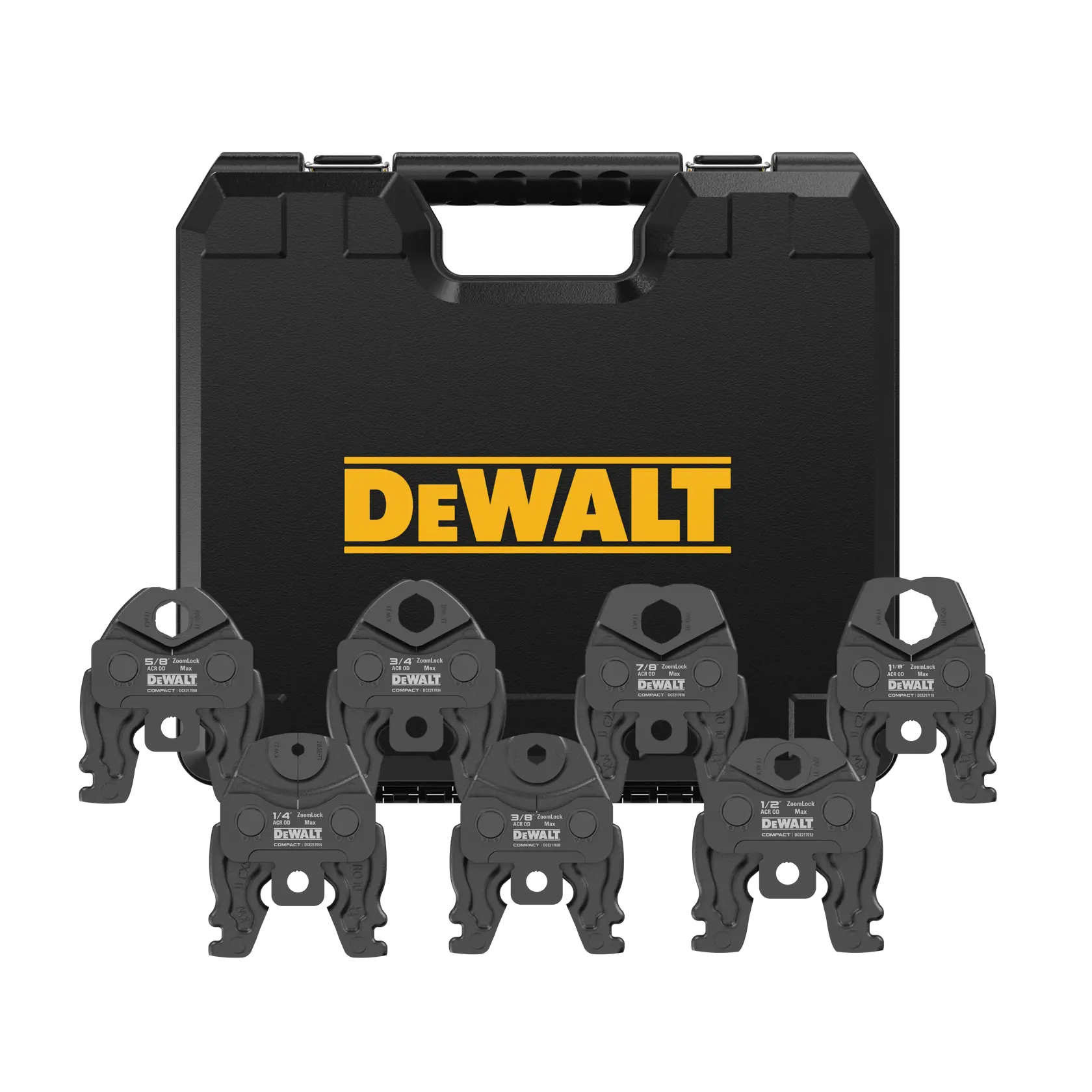 Compact ZoomLock MAX™ and >B< MaxiPro™ 1/4 in. to 1-1/8 in. ACR Press Jaws Kit