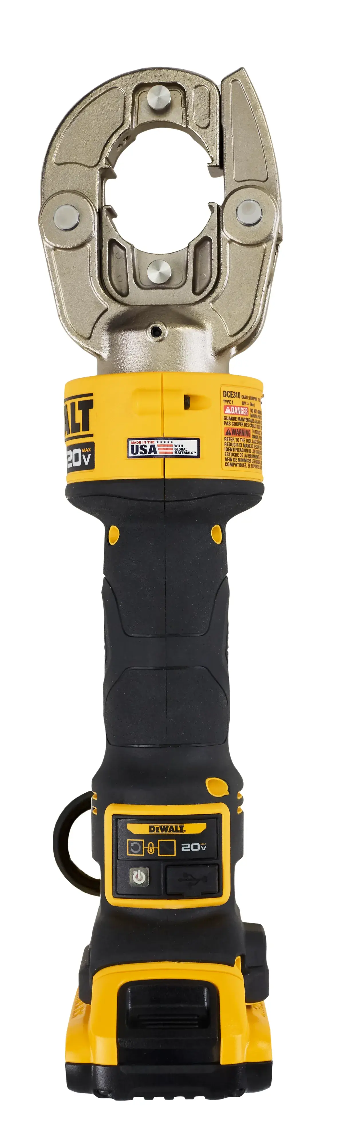 DEWALT® 20V MAX* Compact Died Crimping Tool Kit thumbnail 6