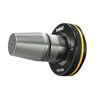 DEWALT 1-1/4“ Expansion Head viewed from 3/4“ angle showing the fron