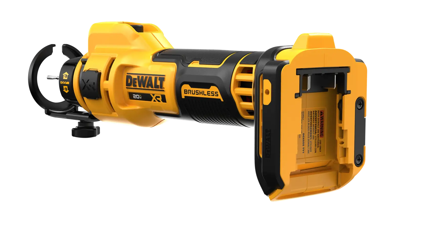 DEWALT® 20V MAX* XR® Brushless Drywall Cut-Out Tool (Tool Only) thumbnail 5