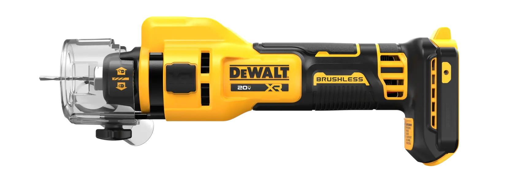DEWALT® 20V MAX* XR® Brushless Drywall Cut-Out Tool (Tool Only) thumbnail 6