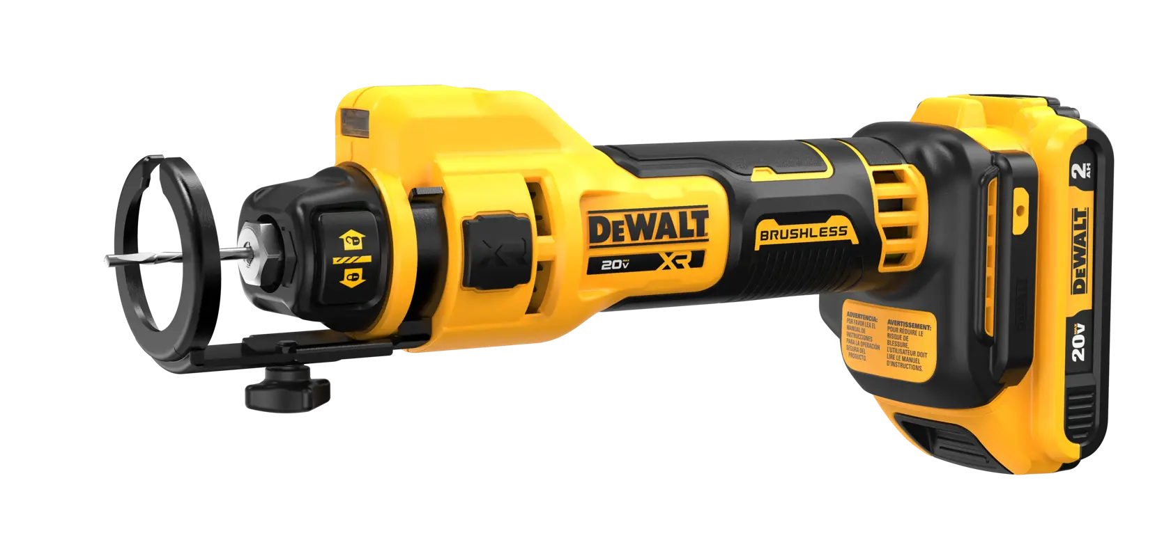 DEWALT® 20V MAX* XR® Brushless Drywall Cut-Out Tool Kit