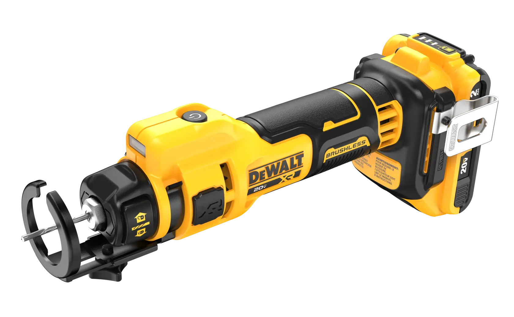 DEWALT® 20V MAX* XR® Brushless Drywall Cut-Out Tool Kit thumbnail 7