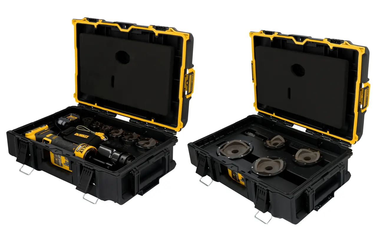 20V MAX Hydraulic Knockout Tool Kit With 1/2 in. - 4 in. Punches and Dies