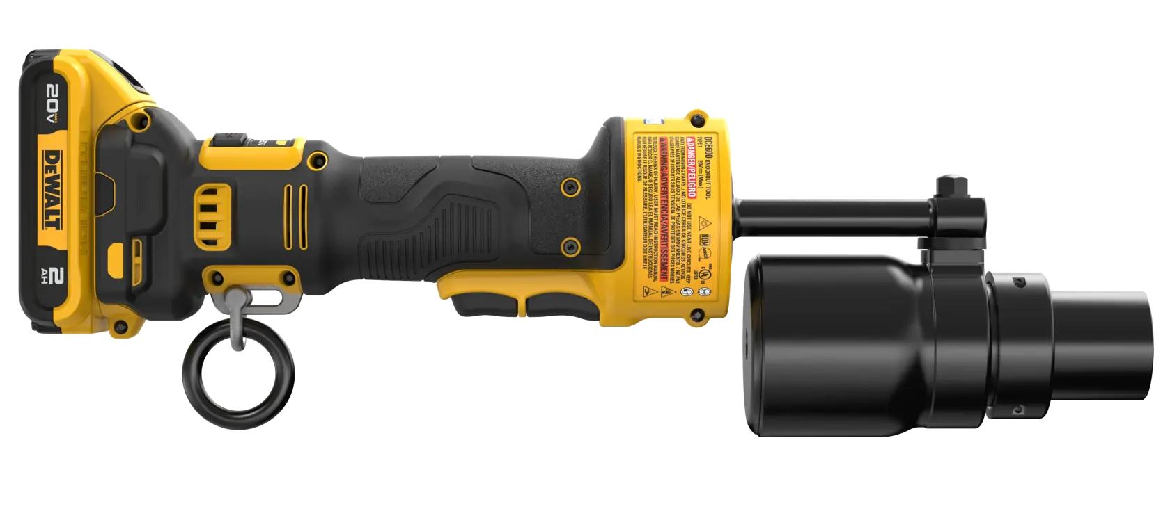 DEWALT® 20V MAX* Hydraulic Knockout Tool Kit thumbnail 4