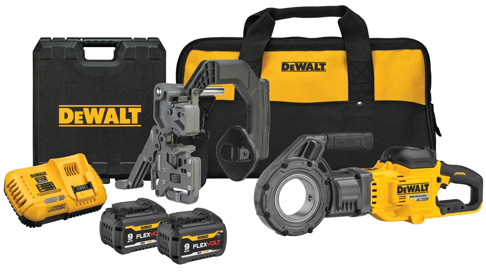 DEWALT® FLEXVOLT 60V MAX* Cordless Pipe Threader Kit