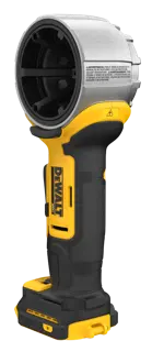 DEWALT Pipe Deburring Tool viewed from the front right side on white background.