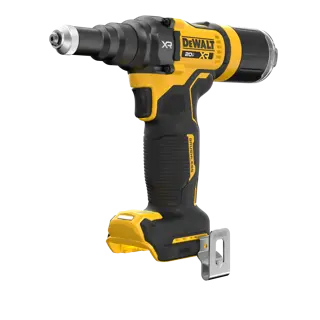 DEWALT 20V MAX XR(®) 3/16 inch Rivet Tool front angled view (tool only)