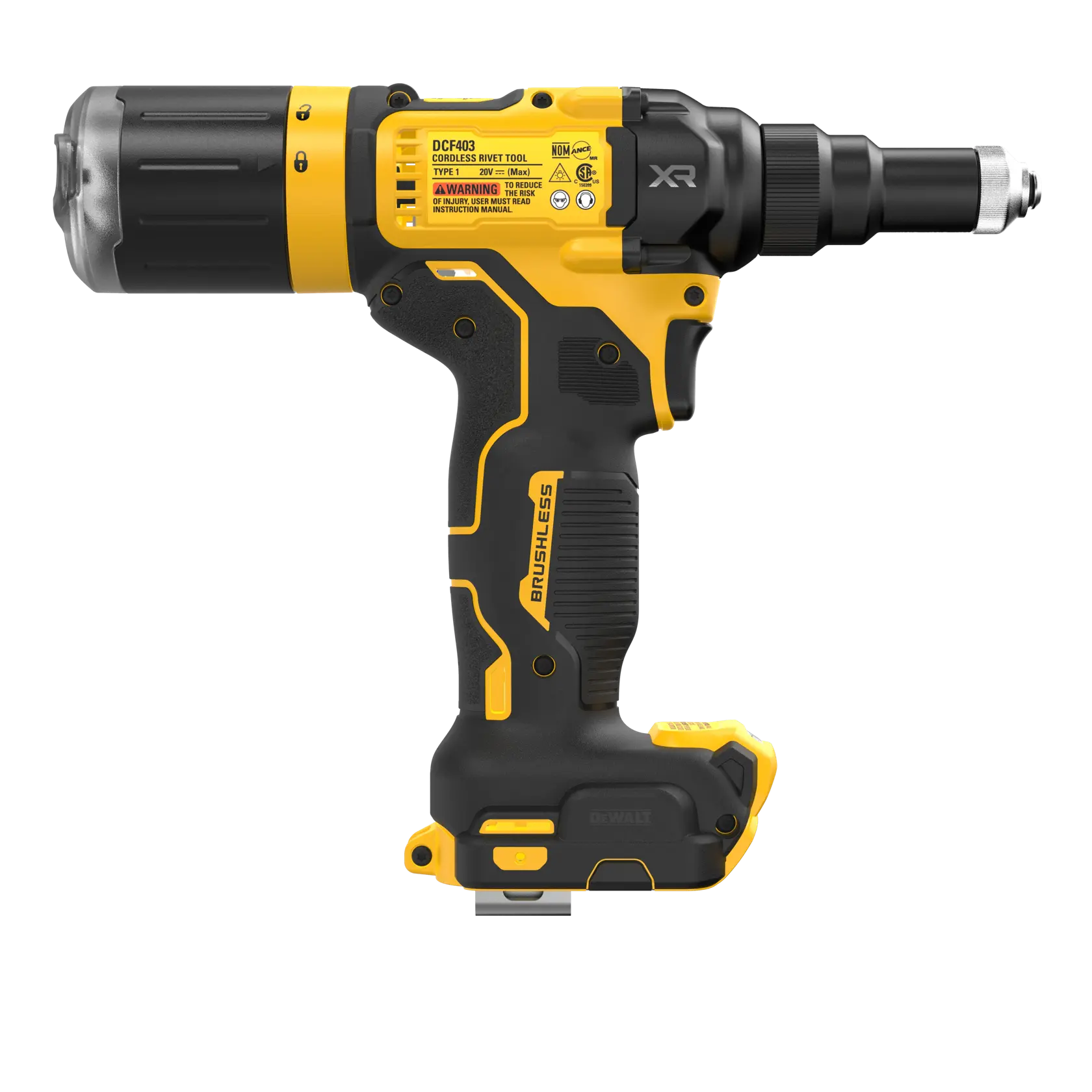 DEWALT® 20V MAX* XR® Brushless Cordless 3/16-in. Rivet Tool (Tool Only) thumbnail 4