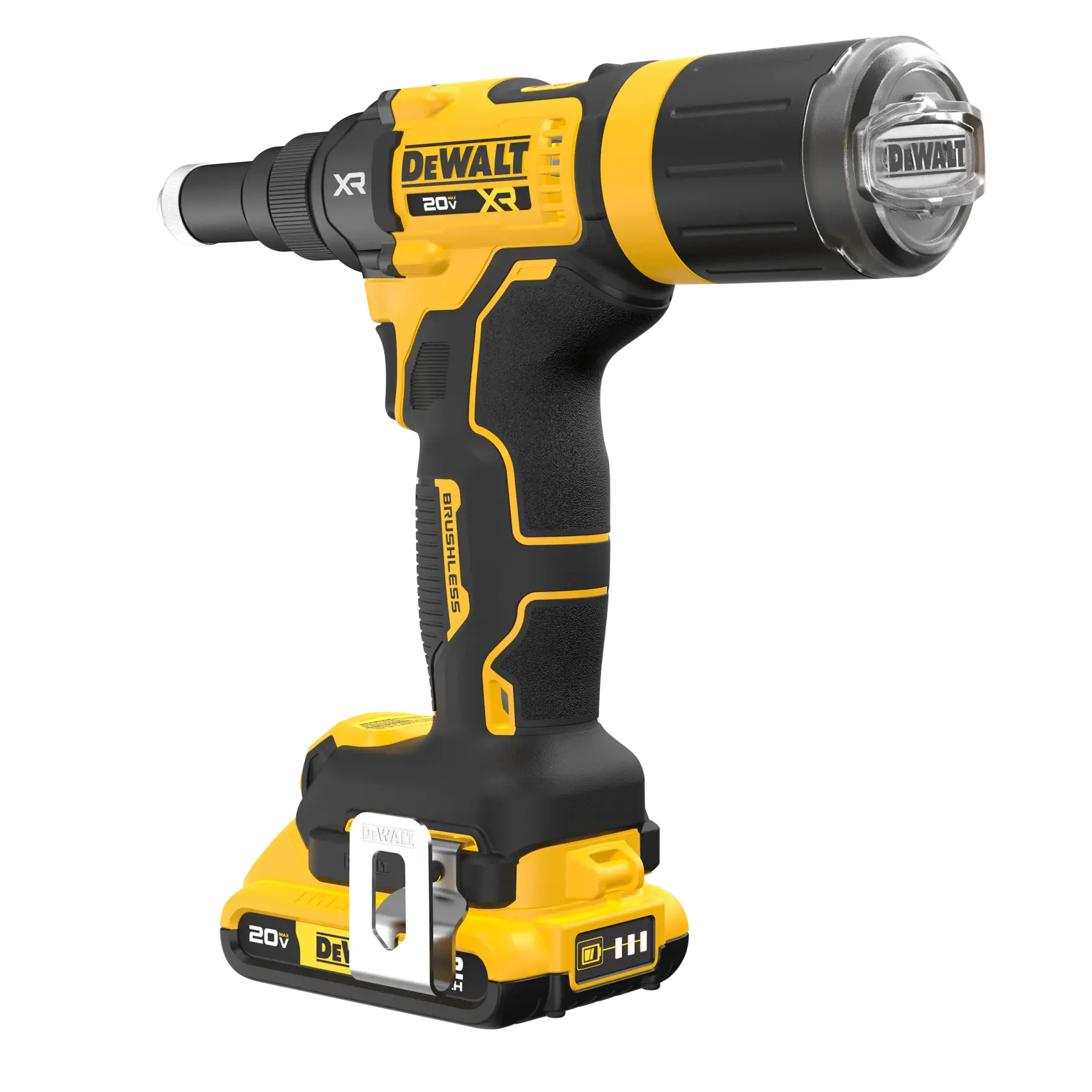 DEWALT® 20V MAX* XR® Brushless Cordless 3/16-in. Rivet Tool Kit thumbnail 5