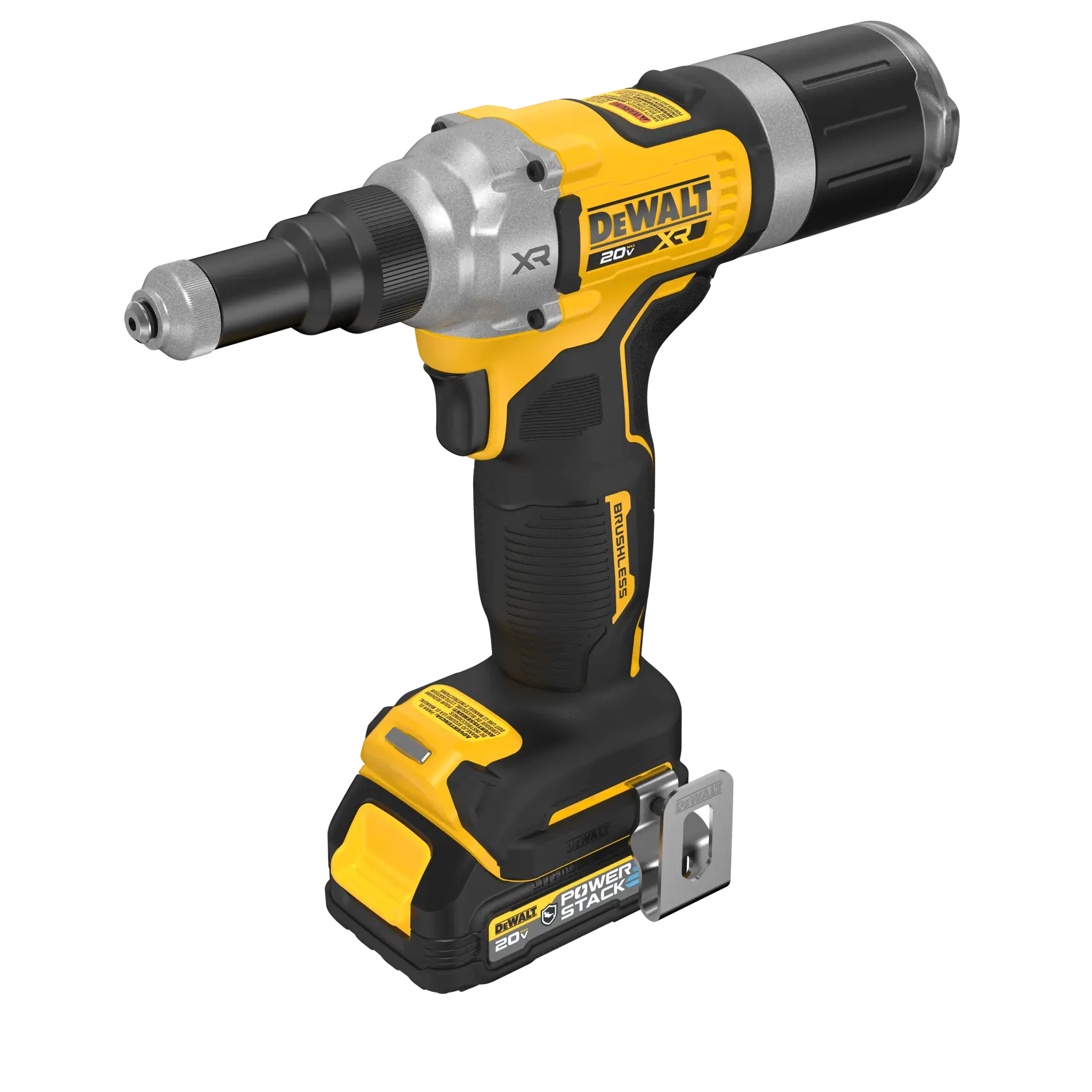 DEWALT® 20V MAX* XR® Brushless Cordless 1/4-in. Rivet Tool Kit thumbnail 3
