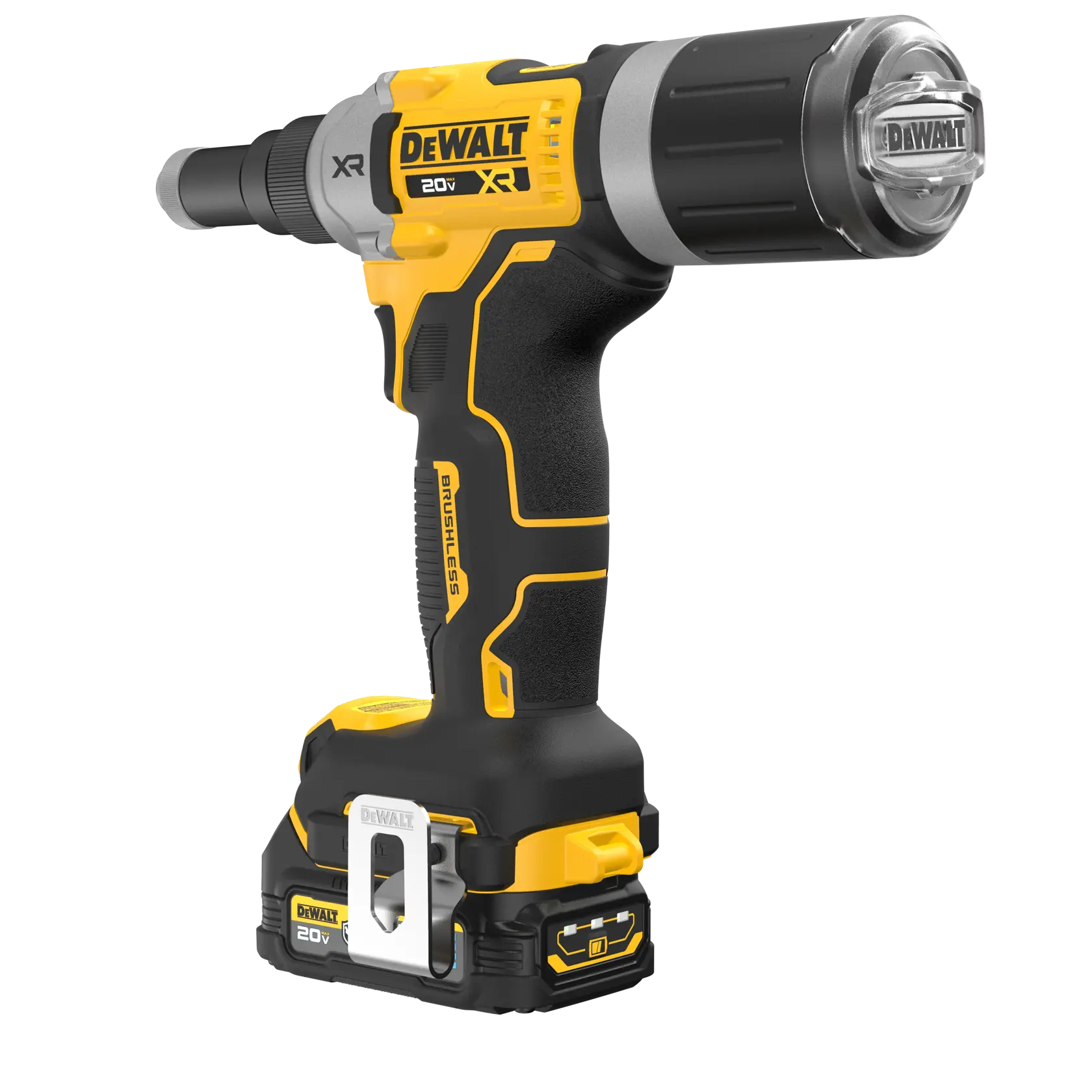 DEWALT® 20V MAX* XR® Brushless Cordless 1/4-in. Rivet Tool Kit thumbnail 5
