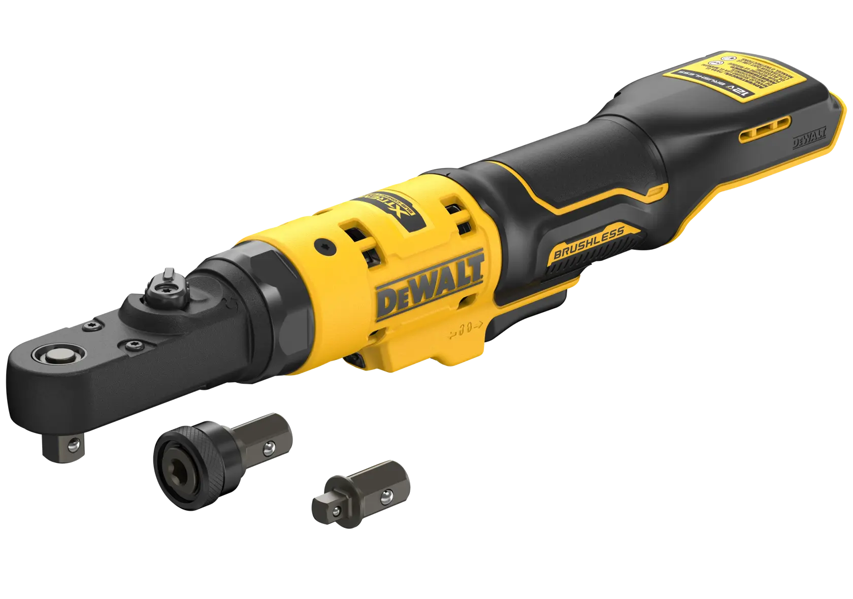 DEWALT® XTREME™ 12V MAX* 3/8-in. & 1/4-in. Brushless Cordless Sealed Head Ratchet (Tool Only) thumbnail 6