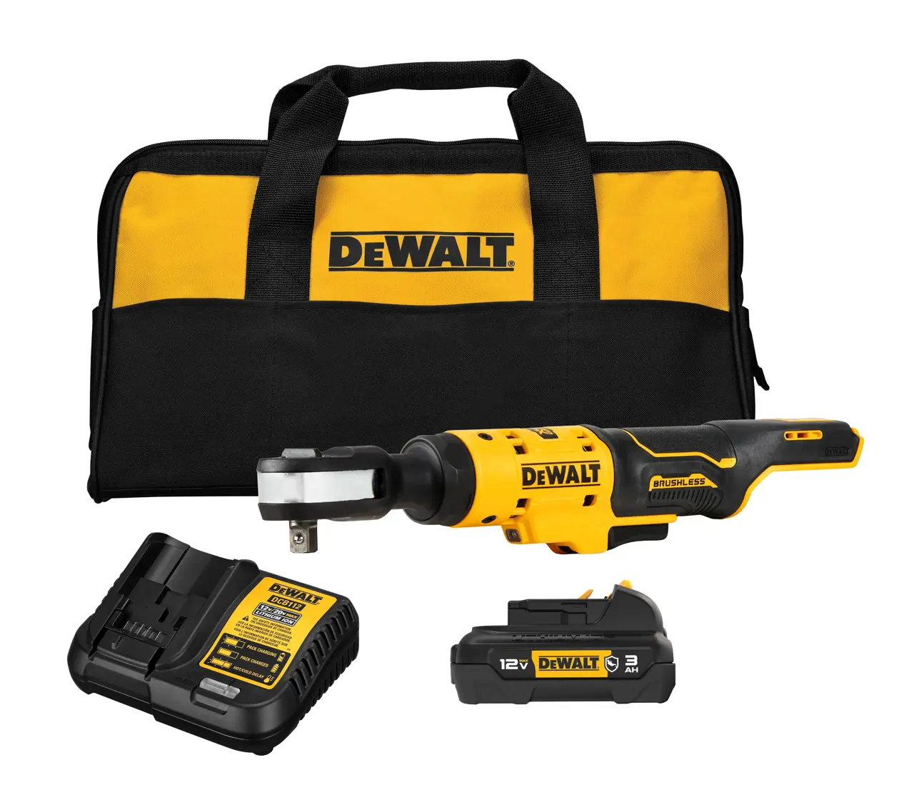 12V MAX Brushless 3/8-in Ratchet Kit